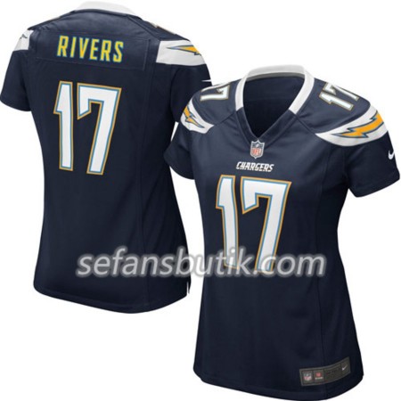 Los Angeles Chargers Philip Rivers 17 Nike Navy - Dame Los Angeles Chargers Philip Rivers 17 Nike Navy - Dame